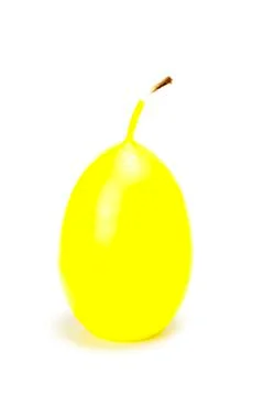 Candle to the form eggs Foto stock