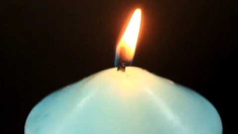 The candle goes out Stock Footage 86414186