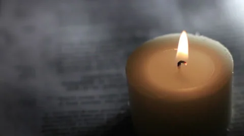 Candle in high definition Vídeo Stock 36901441