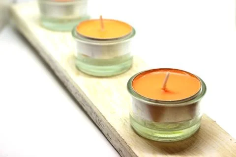 A candle holder Stock Photos