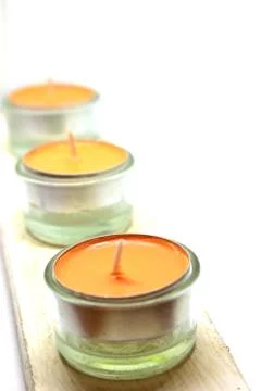 A candle holder Stock Photos