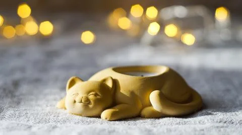 Candle holder Foto stock