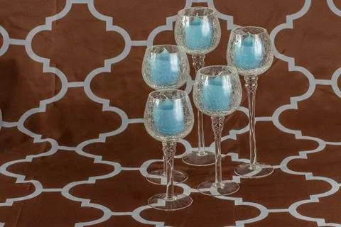 Candle holders 2 Stock Photos