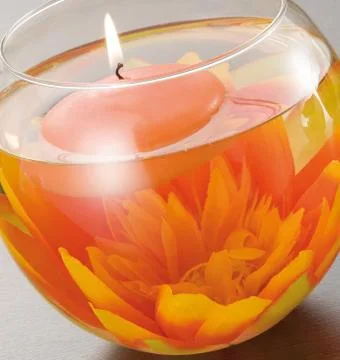 Candle home Stock Photos