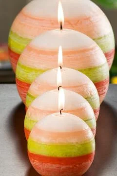 Candle home Stock Photos