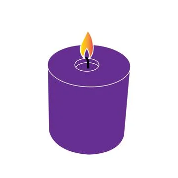 Candle icon Stock Illustration
