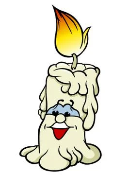 Candle Stock Illustration