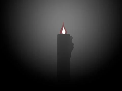 Candle Stock Illustration