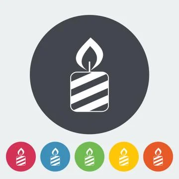 Candle Stock Illustration