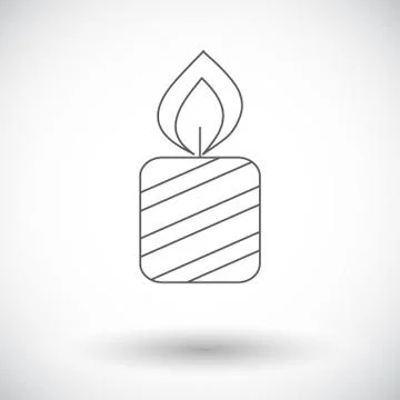 Candle 库存插图