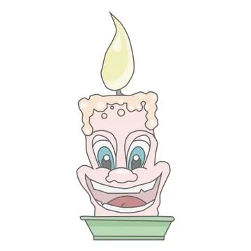 Candle Stock Illustration