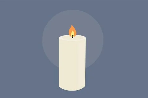 Candle Stock Illustration