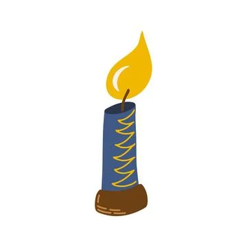 Candle Stock Illustration