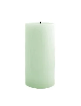 Candle isolated on white Stock Photos