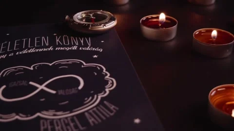 Candle lamp lantern Stock-Footage 274035185