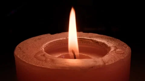 Candle lamp lantern Video stock 274035373