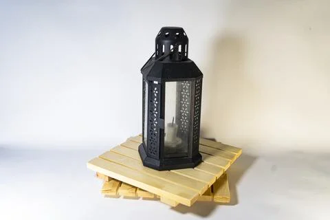 Candle lantern Stock Photos