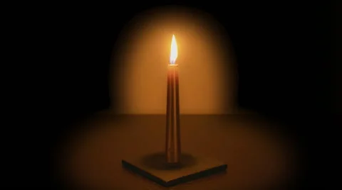 Candle Life TimeLapse Stock Footage 67064127
