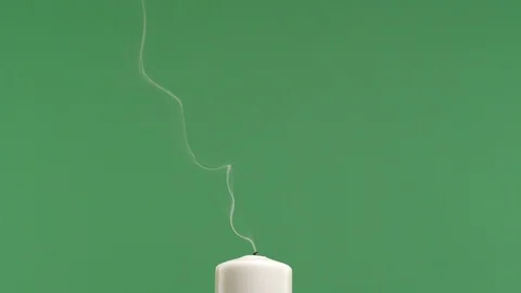 Candle light and smoke Stock Footage 103046925