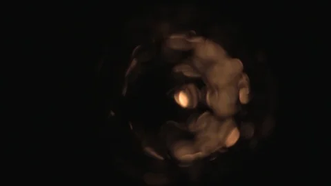 Candle Light Carousel rotating Effect Video stock 87069175