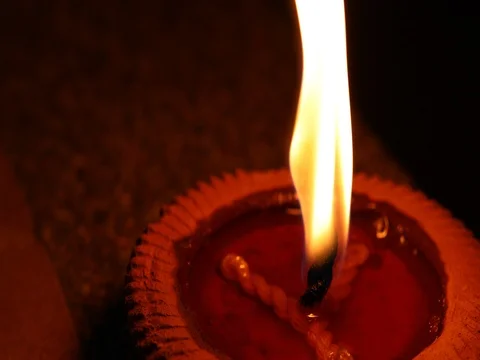 Candle light Stock Footage 81966433