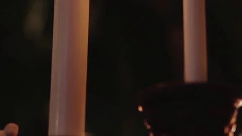Candle light Stock Footage 85239737