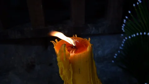 Candle light Stock Footage 99682532