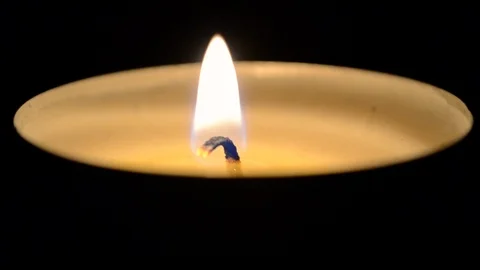 Candle Light Stock Footage 124109394
