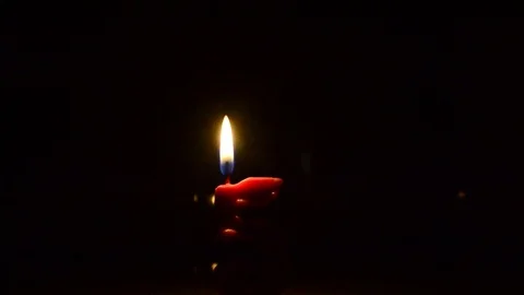 Candle light Stock Footage 125788886