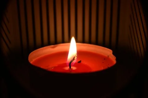Candle Light Glow Stock Photos