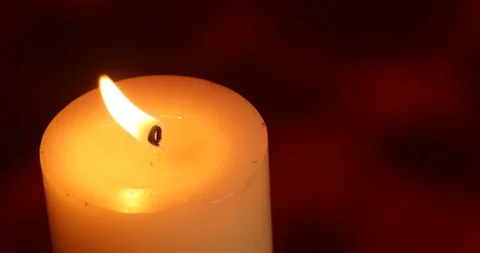Candle light at home Video stock 100899969