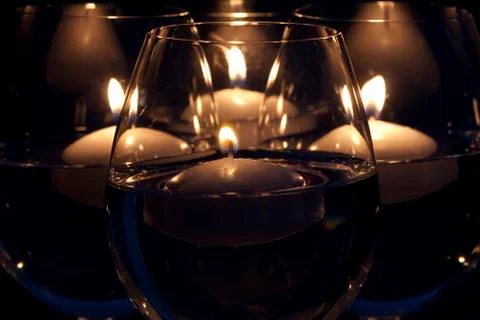 Candle light Stock Photos