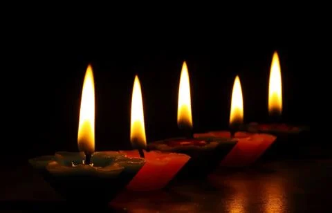 Candle light Stock Photos