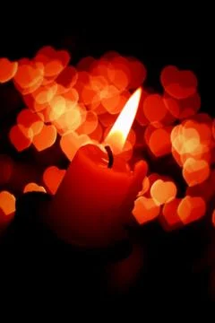 Candle light Stock Photos