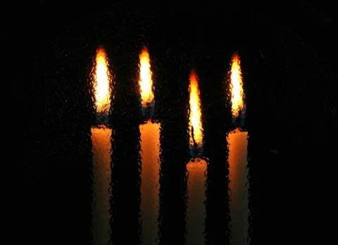 Candle light Foto stock