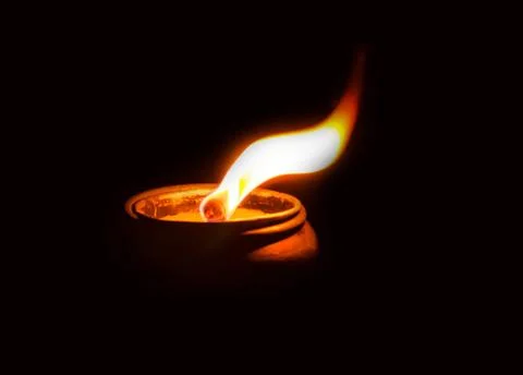 Candle light. Stock Photos