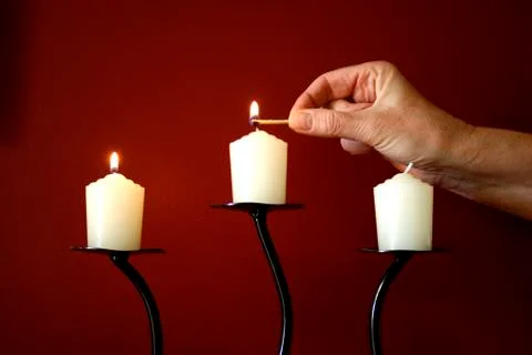 Candle Light Stock Photos