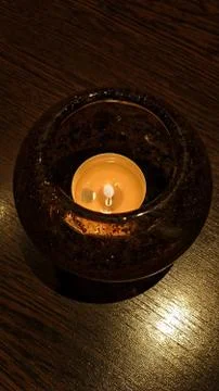 Candle Light. Stock Photos