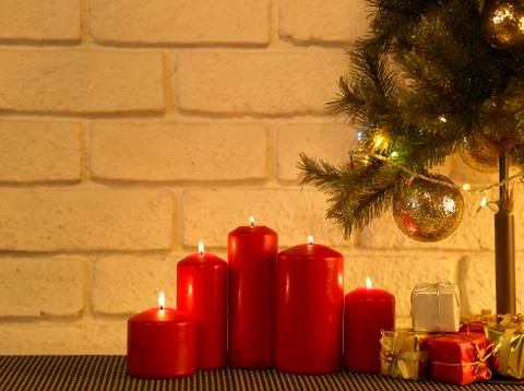 Candle light Stock Photos