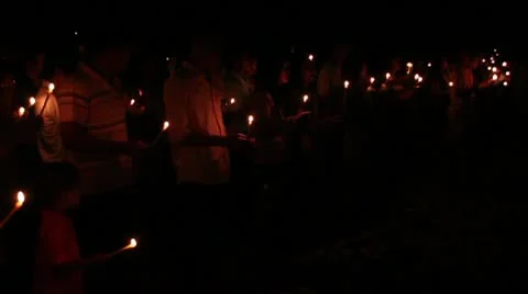 Candle lights 스톡 동영상 10115338