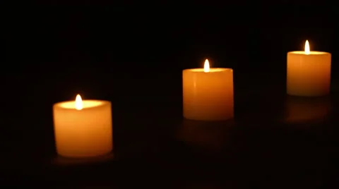 Candle Lights Stock Footage 42805315