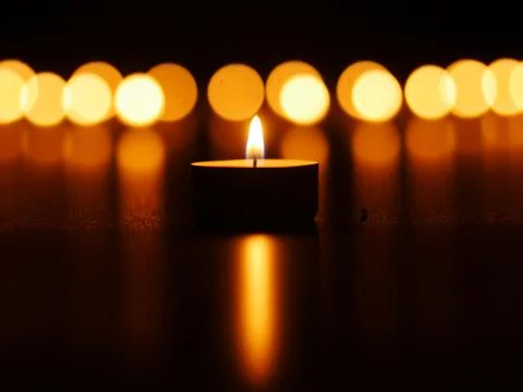 Candle lights Stock Photos