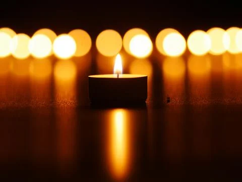 Candle lights Stock Photos