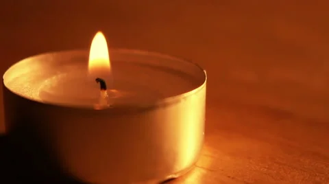 Candle lit Stock Footage 46081871