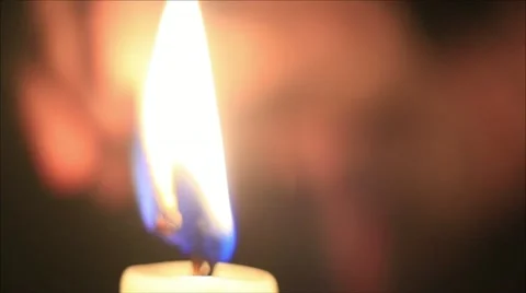 Candle is lit matchstick 2 Stock-Footage 10876875