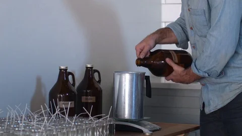Candle making set up. Stock Footage 72544106