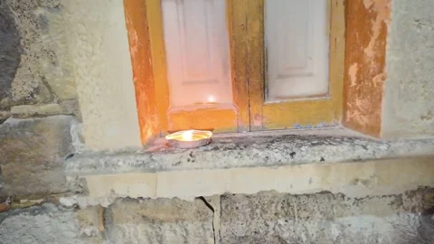 Candle in the night Видео 297562560