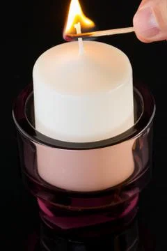 Candle Foto stock