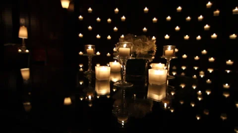 Candle Scene 動画素材 37435140