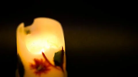 Candle - Selective Focus Stock Photos